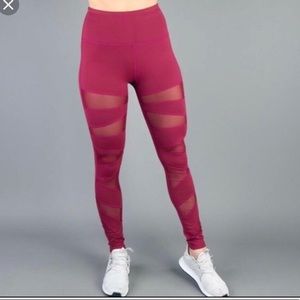 Buff bunny Anastasia legging in red color